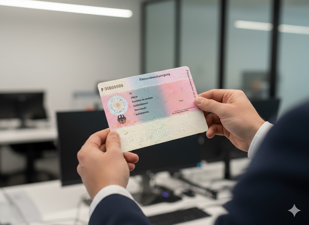 Sofortige Verlängerung Fiktionsbescheinigung 